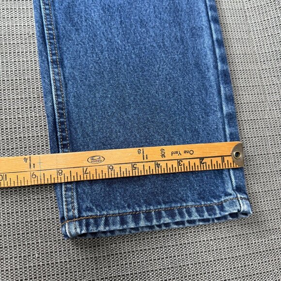 Red Head Mens Size 34x36 Blue Straight Leg Denim Jeans Vintage Classic - Picture 9 of 12
